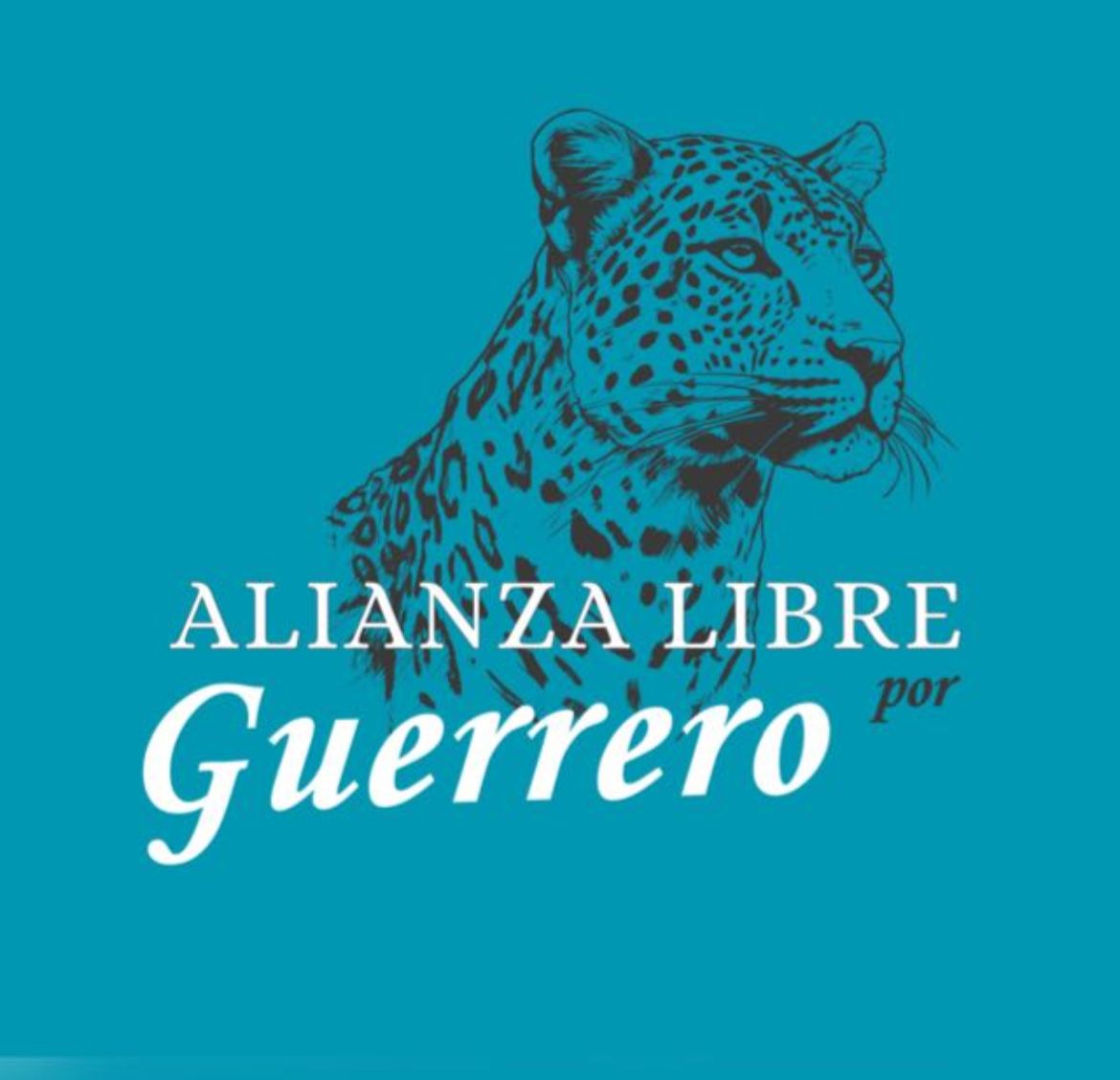 Logo Alianza Libre por Guerrero — jaguar
